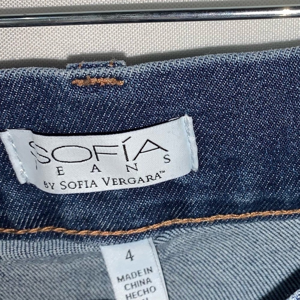 Sofia Luxe Vintage Denim Margot Wide Leg Jeans - Picture 7 of 8